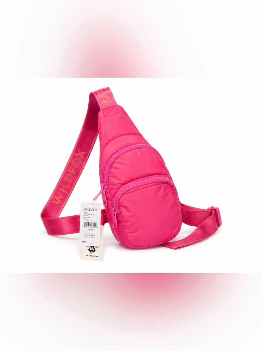 WILDFOX Fuschia Crossbody Sling Bag